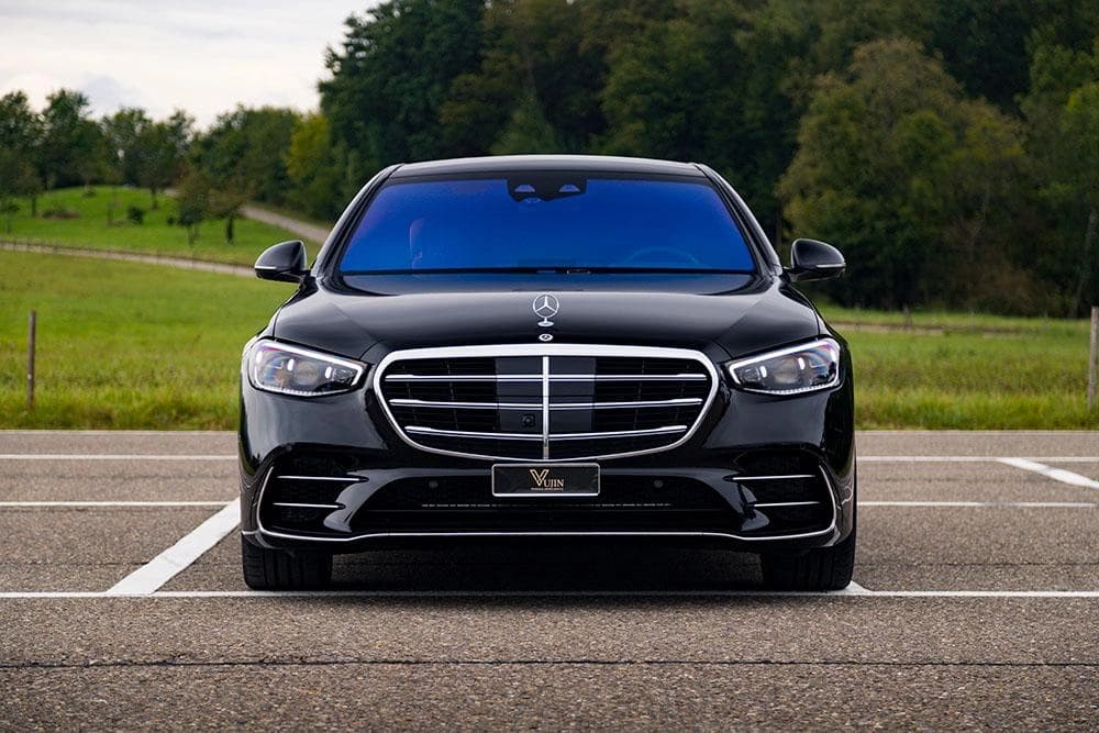 Mercedes S-Class or equivalent