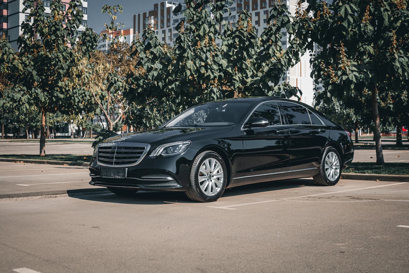 Mercedes S-Class or equivalent